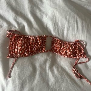 Billabong red bikini top size M